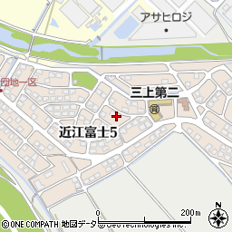 滋賀県野洲市近江富士5丁目5周辺の地図