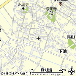 愛知県刈谷市東境町児山350周辺の地図