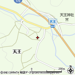 大阪府豊能郡能勢町天王361周辺の地図
