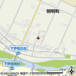 三重県四日市市朝明町246周辺の地図