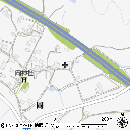 岡山県勝田郡勝央町岡449周辺の地図