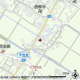 滋賀県草津市下笠町1147周辺の地図