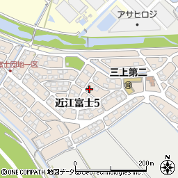 滋賀県野洲市近江富士5丁目5-9周辺の地図