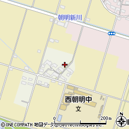 三重県四日市市朝明町1526周辺の地図