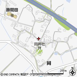 岡山県勝田郡勝央町岡312周辺の地図