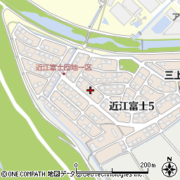 滋賀県野洲市近江富士5丁目10周辺の地図