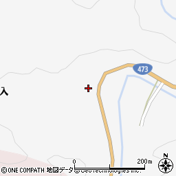 愛知県豊田市神殿町南横手周辺の地図