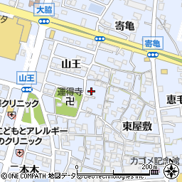 愛知県東海市荒尾町西屋敷103周辺の地図