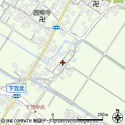 滋賀県草津市下笠町1161周辺の地図