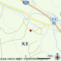 大阪府豊能郡能勢町天王315周辺の地図