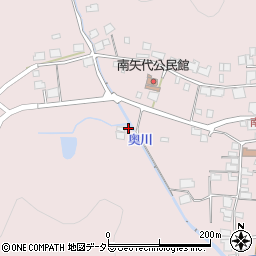 兵庫県丹波篠山市南矢代710周辺の地図