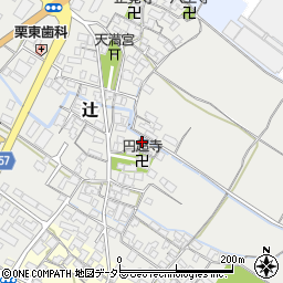 滋賀県栗東市辻288周辺の地図