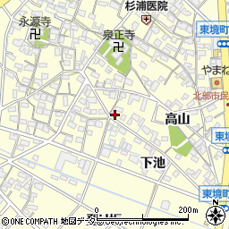 愛知県刈谷市東境町児山369周辺の地図