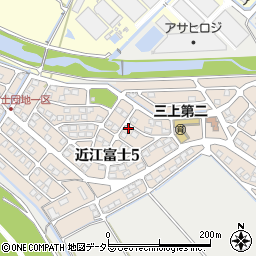 滋賀県野洲市近江富士5丁目5-11周辺の地図