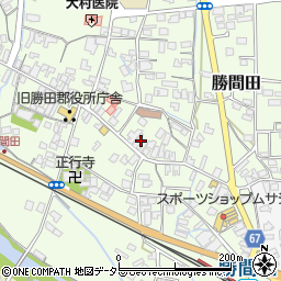 岡山県勝田郡勝央町勝間田173周辺の地図