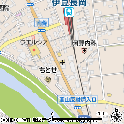 ガスト伊豆長岡店周辺の地図
