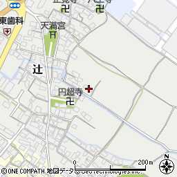 滋賀県栗東市辻172周辺の地図