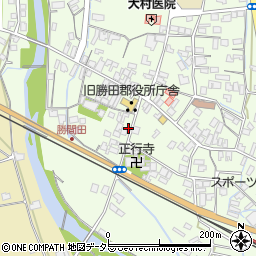 岡山県勝田郡勝央町勝間田637周辺の地図