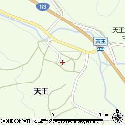 大阪府豊能郡能勢町天王320周辺の地図