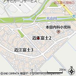 滋賀県野洲市近江富士2丁目11-9周辺の地図