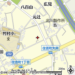 愛知県豊田市住吉町大興周辺の地図