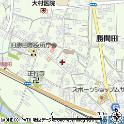 岡山県勝田郡勝央町勝間田174周辺の地図