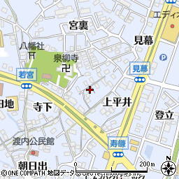 愛知県東海市荒尾町寺東周辺の地図