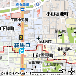 京都府京都市北区上御霊上江町252-4周辺の地図
