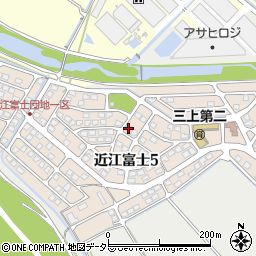 滋賀県野洲市近江富士5丁目7-4周辺の地図