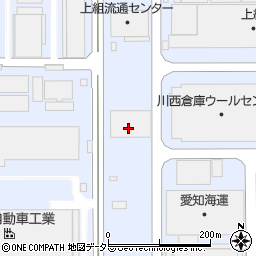 濃飛倉庫運輸株式会社飛島営業所団地倉庫周辺の地図
