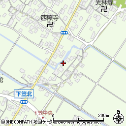 滋賀県草津市下笠町1163周辺の地図