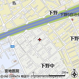 静岡県静岡市清水区下野中18-5周辺の地図