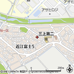 滋賀県野洲市近江富士5丁目6周辺の地図