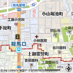 京都府京都市北区上御霊上江町252-5周辺の地図