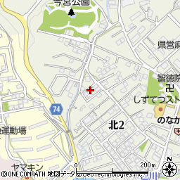 岡山一級建築設計事務所周辺の地図