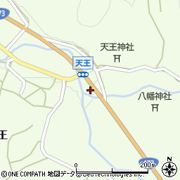 大阪府豊能郡能勢町天王208-3周辺の地図