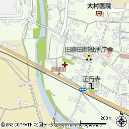 岡山県勝田郡勝央町勝間田648周辺の地図