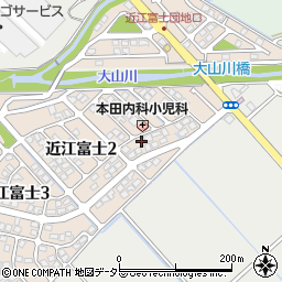 滋賀県野洲市近江富士2丁目2-22周辺の地図