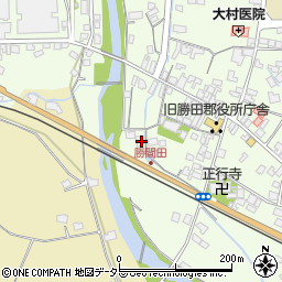 岡山県勝田郡勝央町勝間田652-3周辺の地図