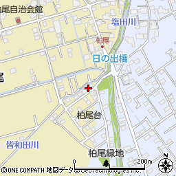 静岡県静岡市清水区柏尾850-7周辺の地図