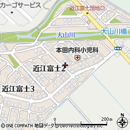 滋賀県野洲市近江富士2丁目6-3周辺の地図