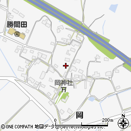岡山県勝田郡勝央町岡313周辺の地図