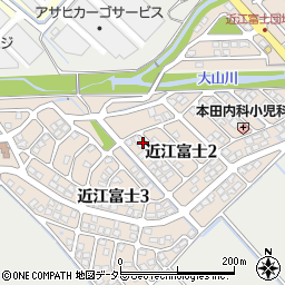 滋賀県野洲市近江富士2丁目12-20周辺の地図