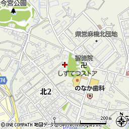 岡山建設周辺の地図
