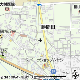 岡山県勝田郡勝央町勝間田149周辺の地図