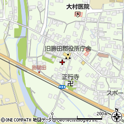 岡山県勝田郡勝央町勝間田747周辺の地図