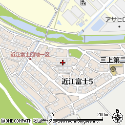 滋賀県野洲市近江富士5丁目12-6周辺の地図