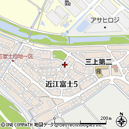 滋賀県野洲市近江富士5丁目7-6周辺の地図