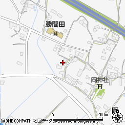 岡山県勝田郡勝央町岡87周辺の地図