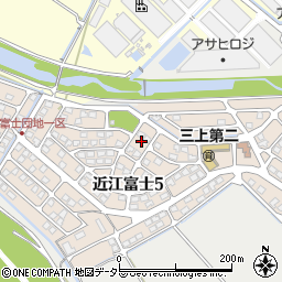 滋賀県野洲市近江富士5丁目7周辺の地図